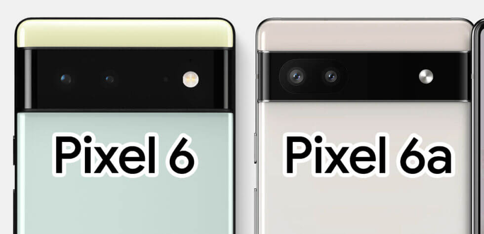 Google Pixel 6 verzus 6a