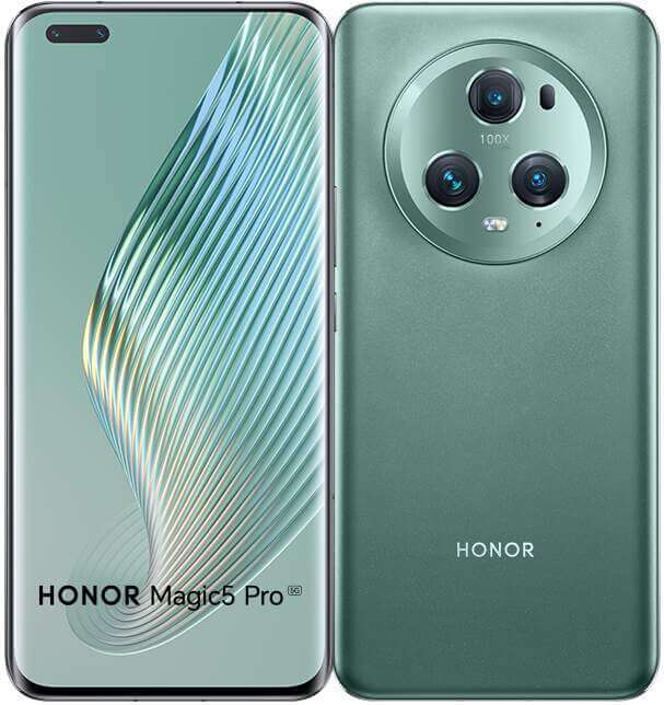 Honor Magic5 Pro zelený