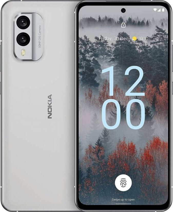 Nokia X30 biely
